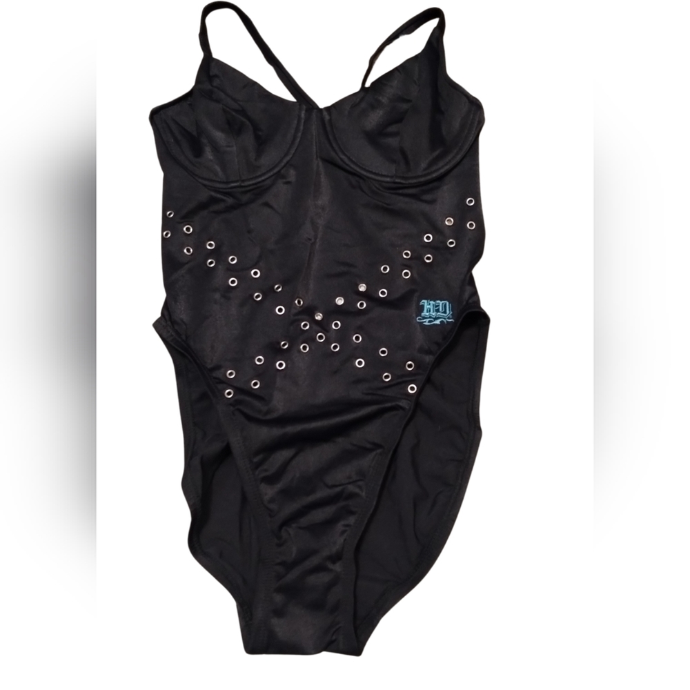 Harley Davidson Vintage 90s Bathing Suit Size S New With Tags